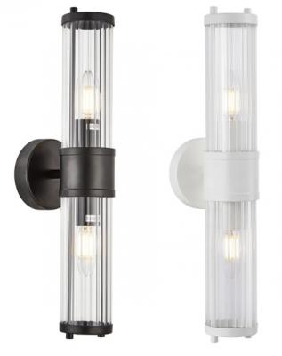 TIEMPO BLACK OR WHITE WALL LIGHT